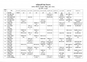 class routine2